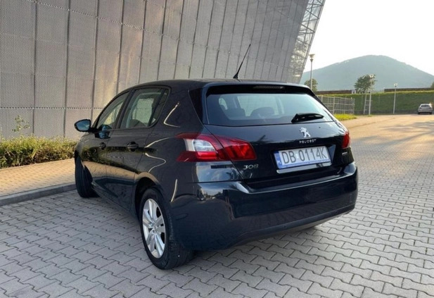 Peugeot 308 cena 35999 przebieg: 81373, rok produkcji 2016 z Wałbrzych małe 37